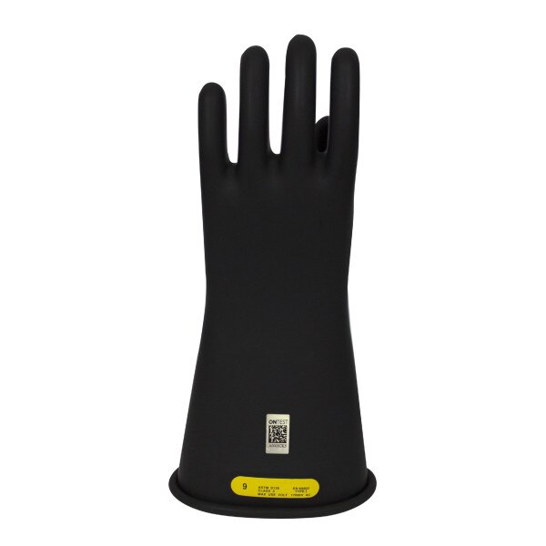 Enespro Class 2 Rubber Voltage 14-inch Gloves in Black